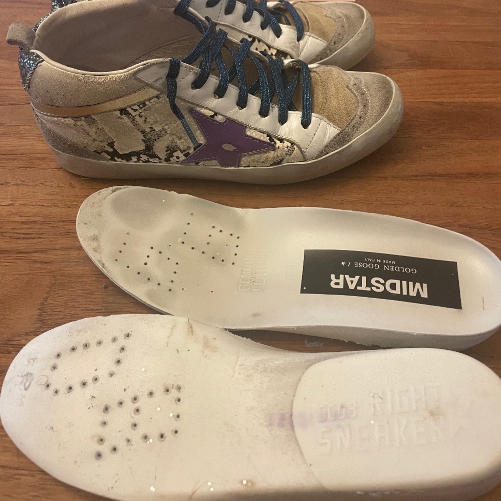 GOLDEN GOOSE MIDS size 36